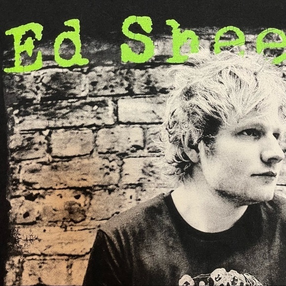 Ed Sheeran  Multiply X Tour Unisex Concert Tee Sz. S - Picture 3 of 6